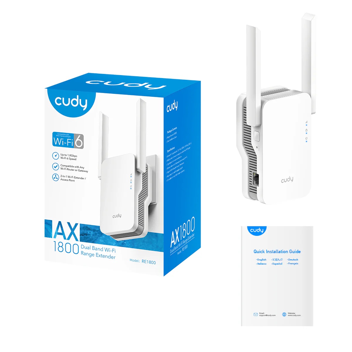cudy AX 1800w Wifi Extender